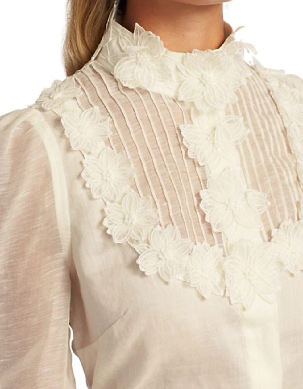 FLEUR EMBROIDERY BLOUSE limited edition