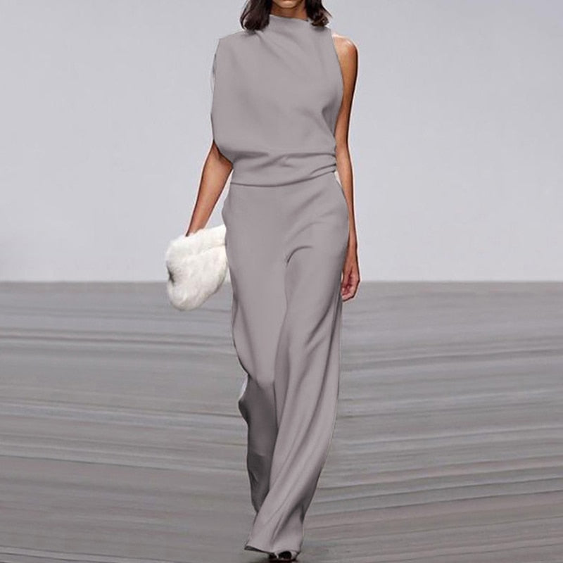 ANDRIANA ABSTRACT JUMPSUIT