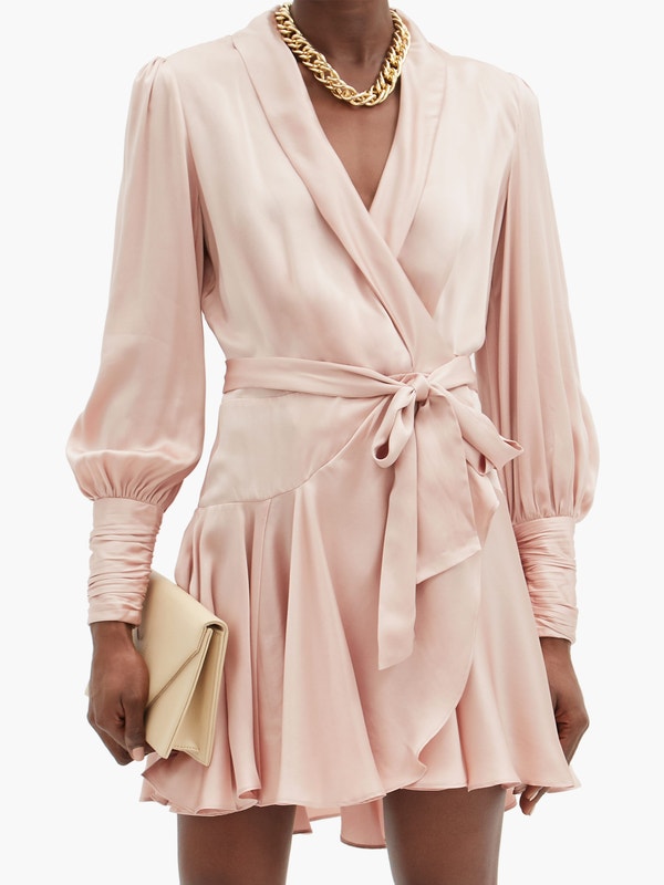 JULIETTE SILK WRAP DRESS