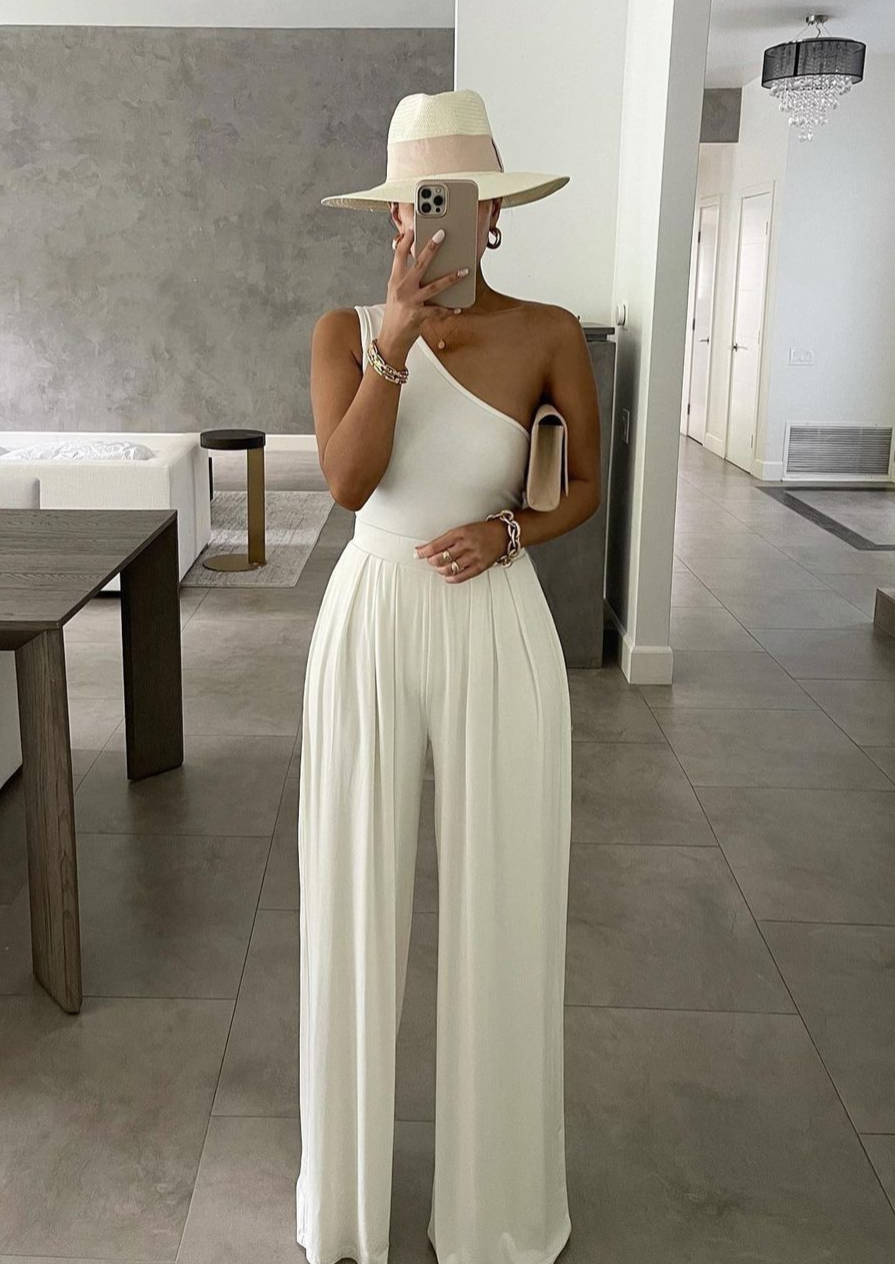 Barbara Asymmetric Jumpsuit