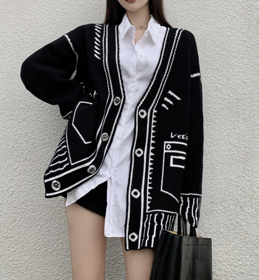 Daria Loose Cardigan&Plus Size