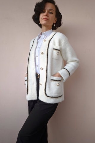 Sofia Cashmere Cardigan