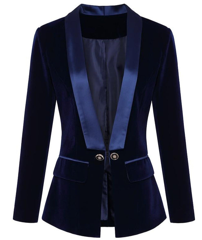 VELVET RUNWAY BLAZER /plus size/
