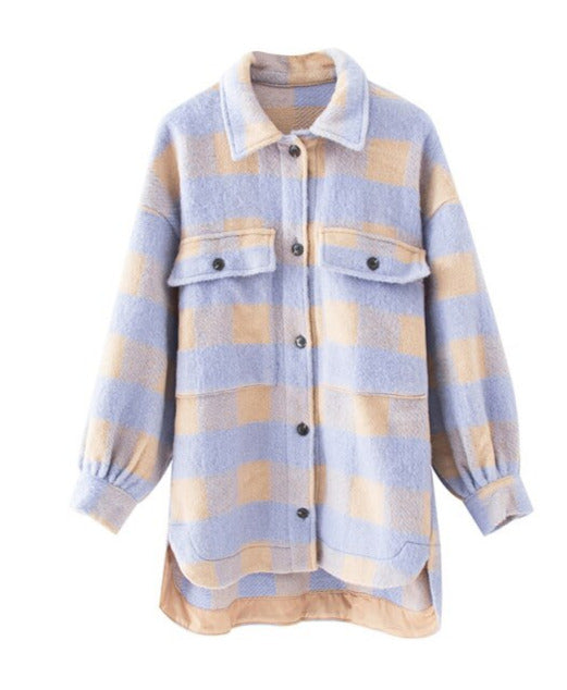 Plaid Loose Jacket