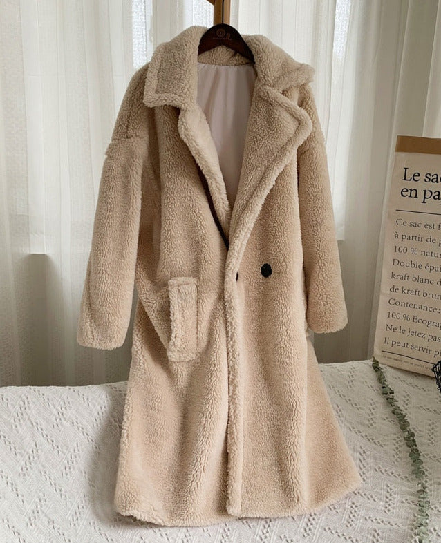 Rosalin Eco Fur Bear Overcoat