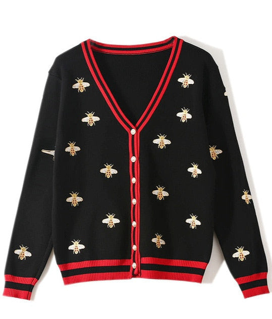 Dania Embroidery Cardigan