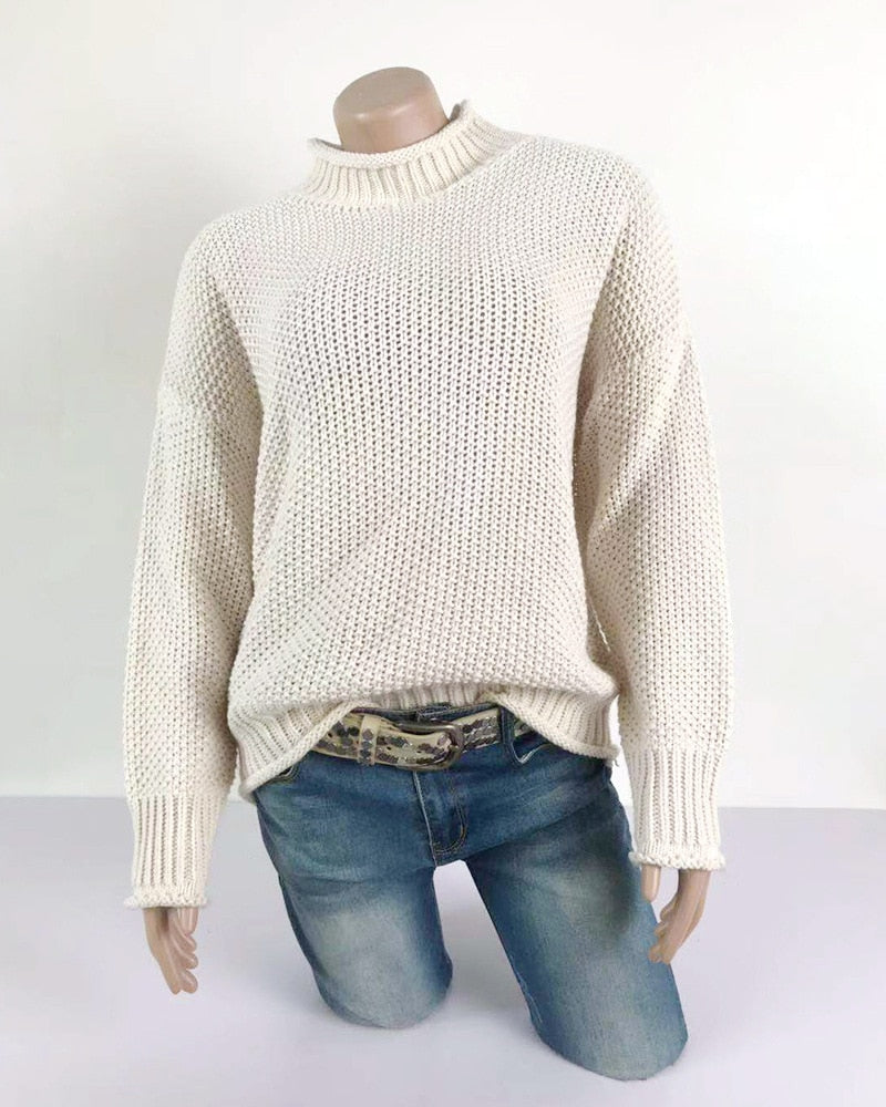 Stacy Knitted Loose Pullover