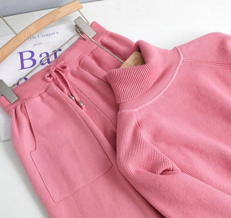 Jerry Knitted Sweater&Pants 2 Pieces Set