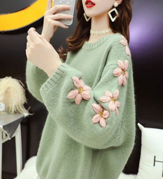 May Loose Knitted Pullover