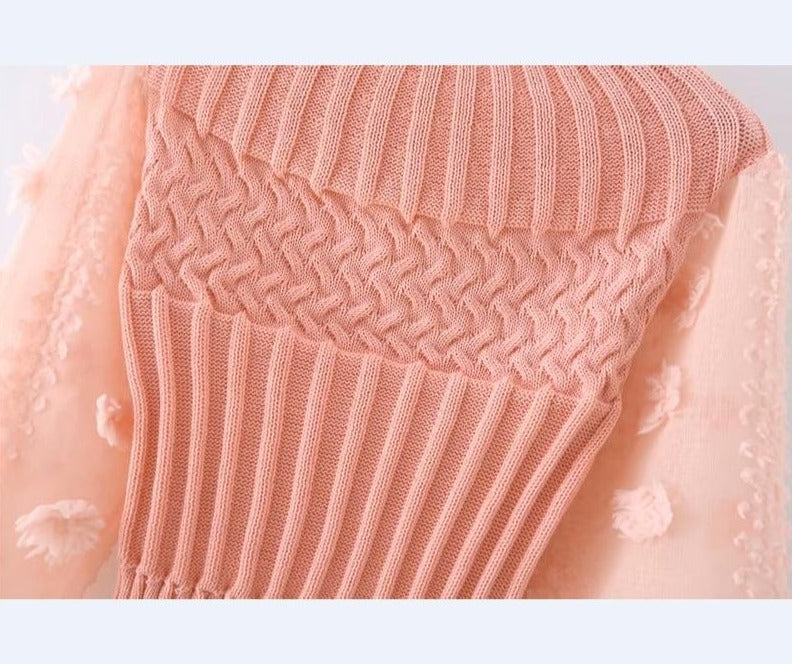 Leyla Short Knitting Sweater