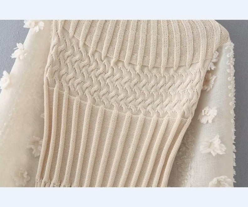 Leyla Short Knitting Sweater