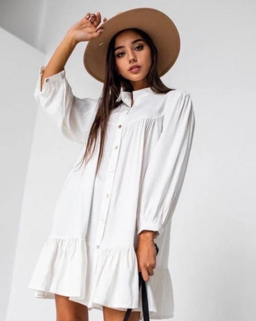 Vivien Ruffled Dress