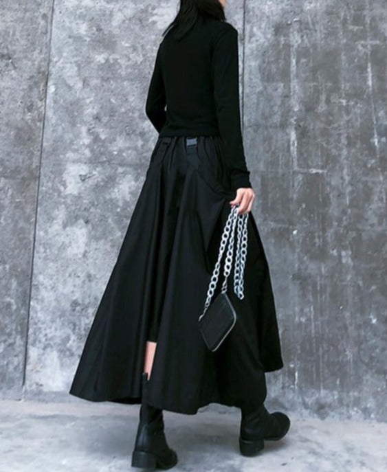 Jude Split Joint Irregular Skirt