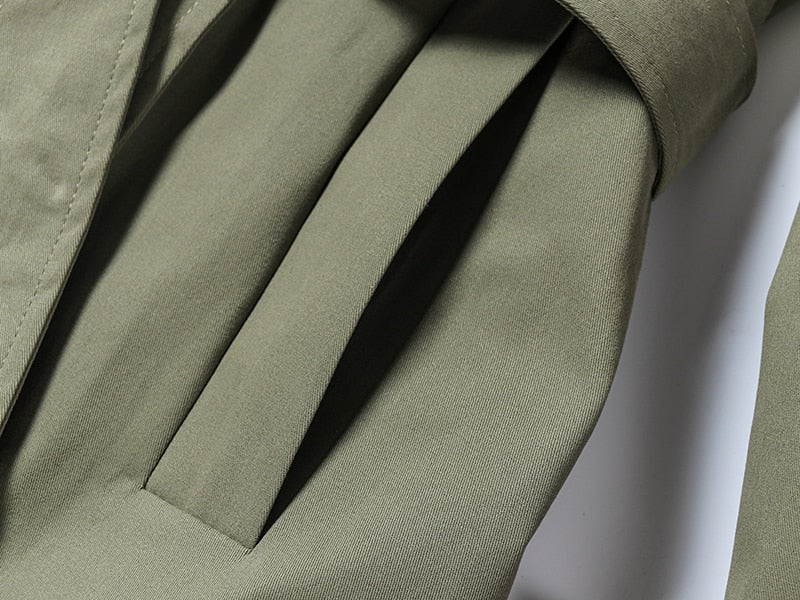 Taiss Long Trench Coat&Windbreaker