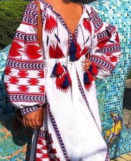 ELVIRA BOHEMIAN DRESS