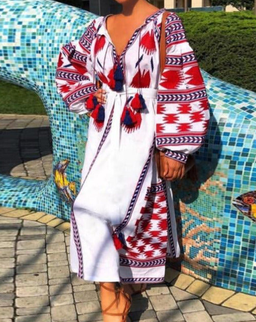 ELVIRA BOHEMIAN DRESS