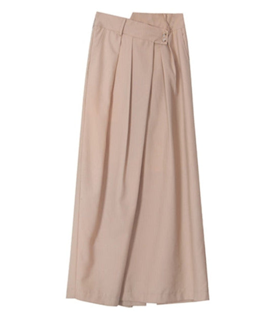 Romy Pleated Irregular Skirt