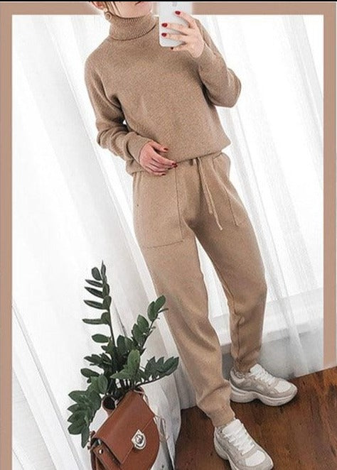 Jerry Knitted Sweater&Pants 2 Pieces Set