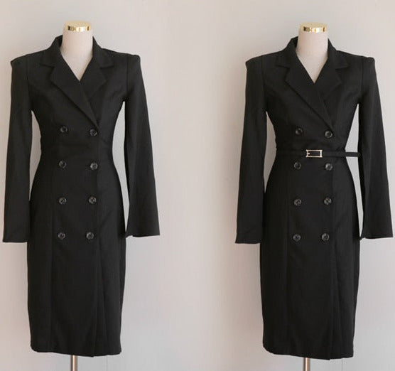 Camelia Double-Breasted Dress