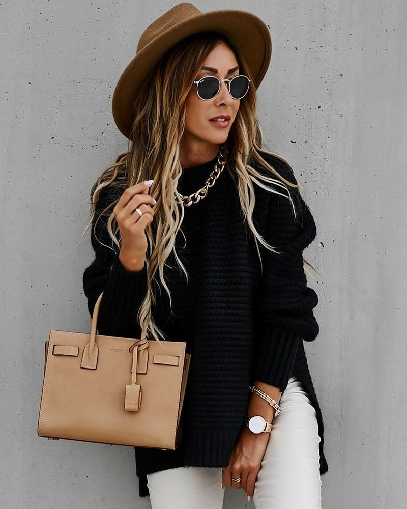 Alla Loose Basic Pullovers