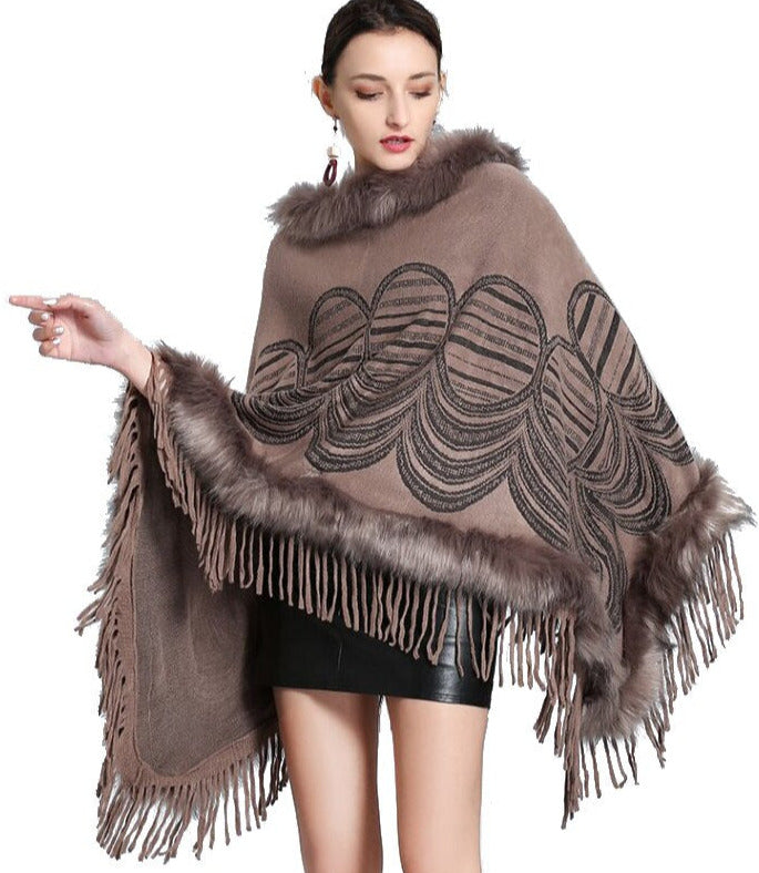 Woolen Overcoat Capes&Warm Poncho
