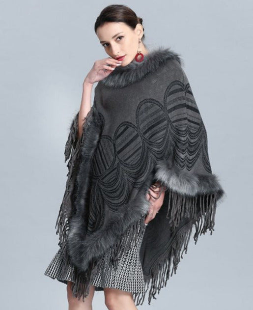 Woolen Overcoat Capes&Warm Poncho