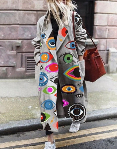 Donna Loose Thin Coat