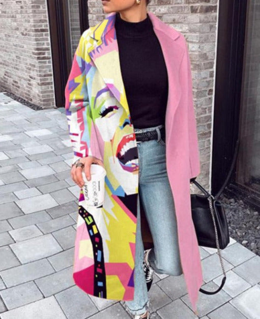 Donna Loose Thin Coat