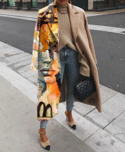 Donna Loose Thin Coat