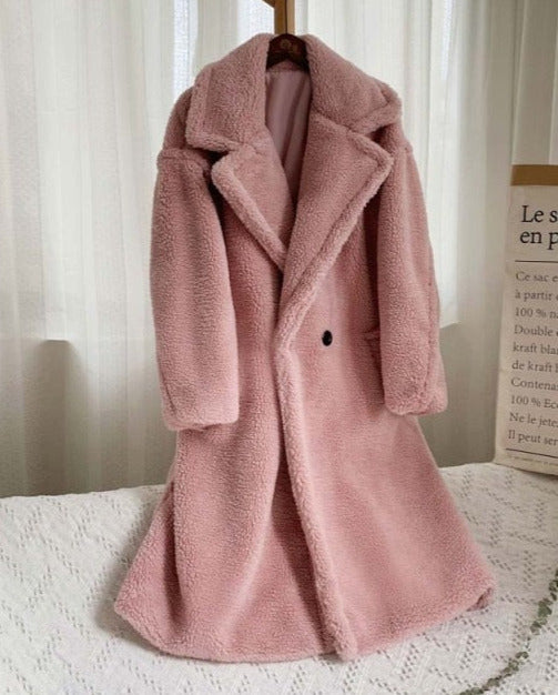 Rosalin Eco Fur Bear Overcoat