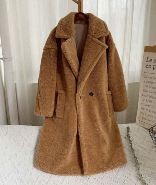 Rosalin Eco Fur Bear Overcoat