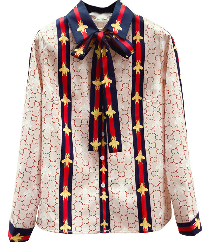 Amelie Bow Collar Blouse