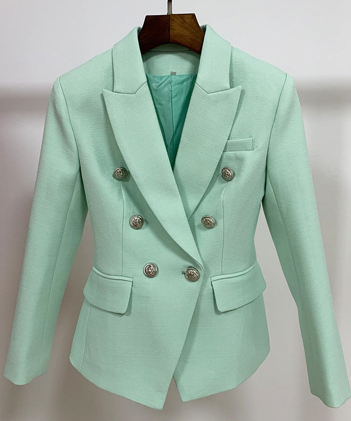 Classic Textured Blazer