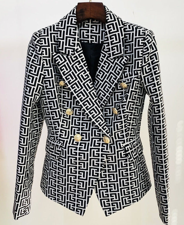 Runa Designer Jacquard Blazer