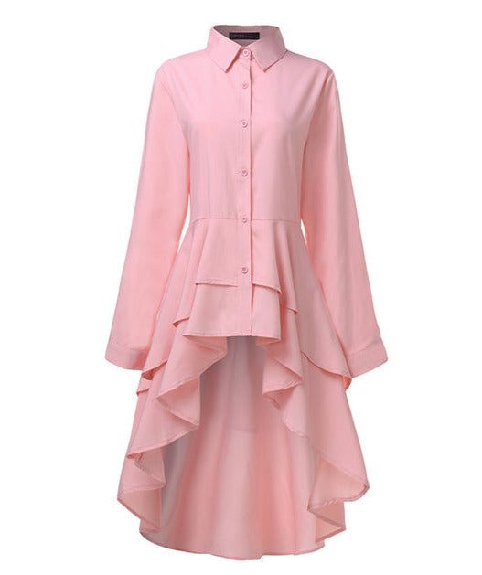 Christina Asymmetrical Blouse