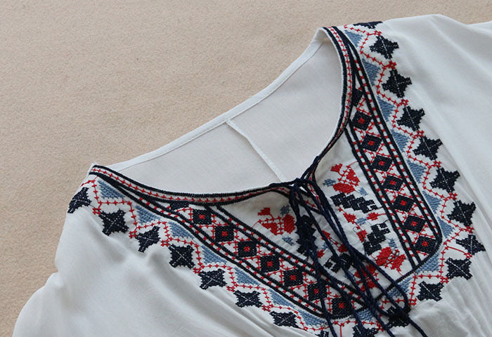 Style Embroidery Shirt