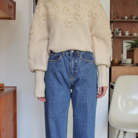 SCARLET FLORAL SWEATER