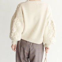 SCARLET FLORAL SWEATER