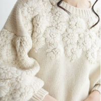 SCARLET FLORAL SWEATER