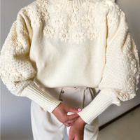 SCARLET FLORAL SWEATER