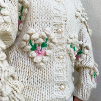 SUSAN APPLIQUE CARDIGAN