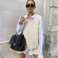 MARTA KNITTED VEST & SHORTS