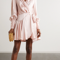 JULIETTE SILK WRAP DRESS