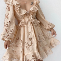 NADINE EMBROIDERED DRESS