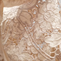 NADINE CREAM EMBROIDERED DRESS