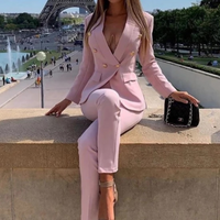 ALESSANDRA PINK PANTALON SUIT