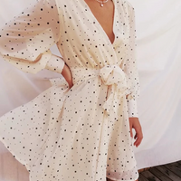 SAIA POLKA DOT DRESS