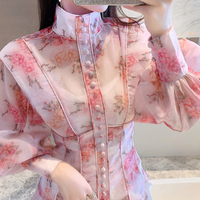 AMELIE FLORAL RICH DRESS