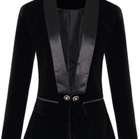 VELVET RUNWAY BLAZER /plus size/