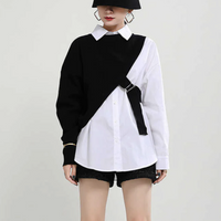 LANA KNIT SPLIT SHIRT